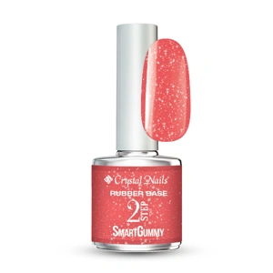 Crystal Nails 2s Smartgummy Rubber Base Gel  - NR17 Sunshine Flamingo 8ml főképe